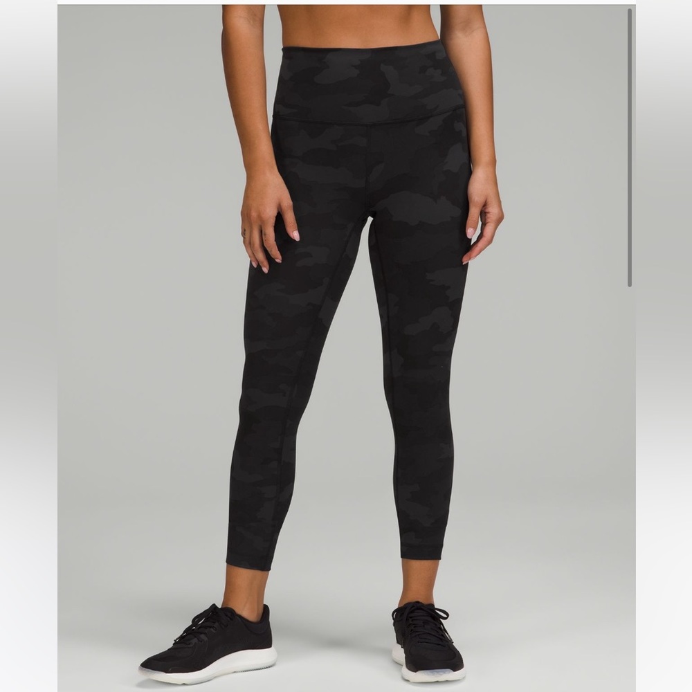 Lululemon 25” Wunder Train Deep Camo Leggings